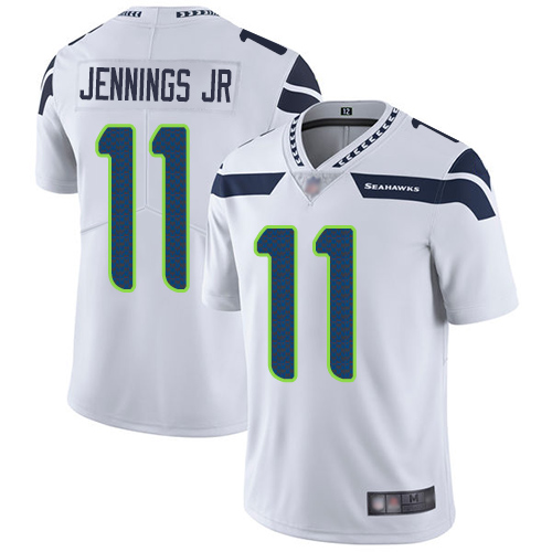 Seattle Seahawks Limited White Men Gary Jennings Jr. Road Jersey NFL Football #11 Vapor Untouchable->women nfl jersey->Women Jersey